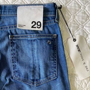 NWT Rag & Bone High Rise Skinny